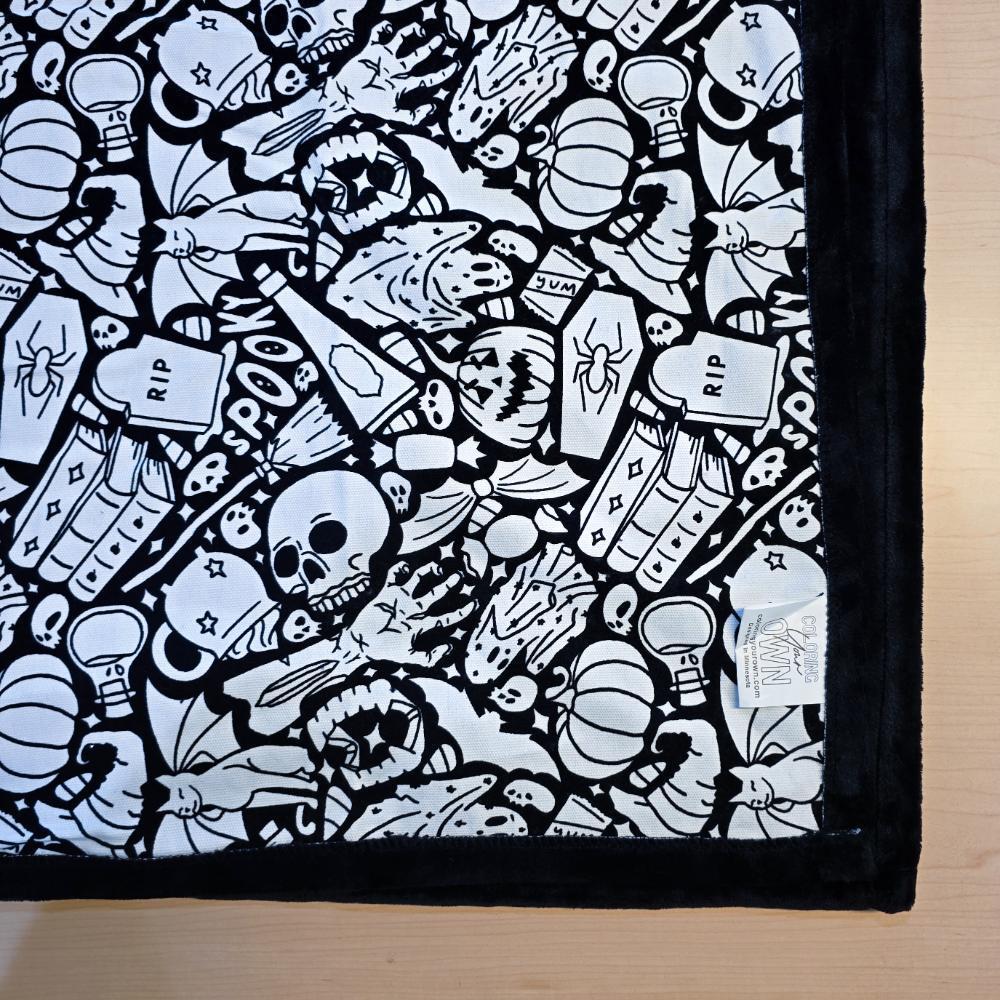 DIY Coloring Blanket with Markers