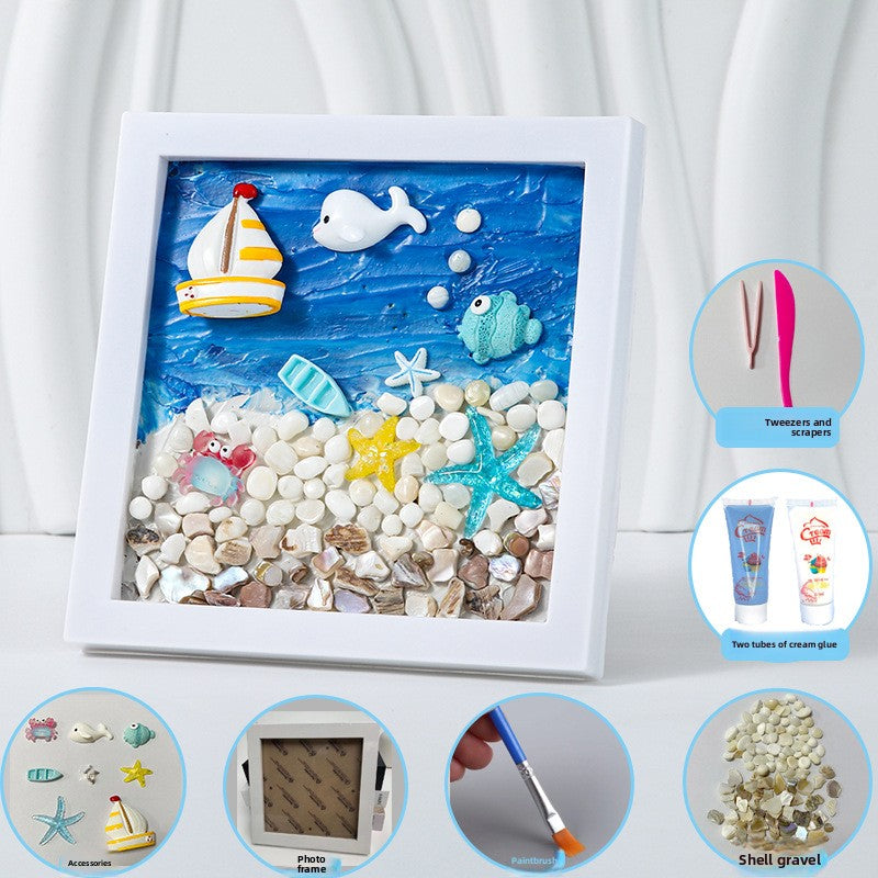 Creative Ocean Texture Painting DIY Kit