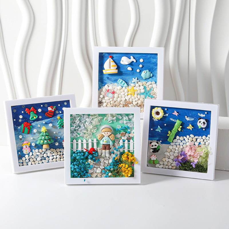 Creative Ocean Texture Painting DIY Kit