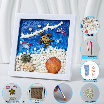 Creative Ocean Texture Painting DIY Kit