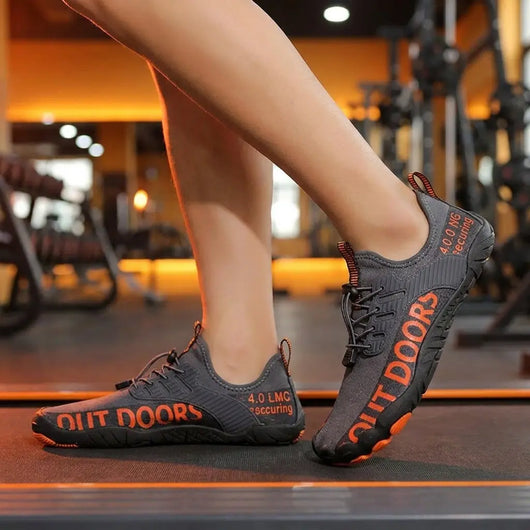 Outdoor BareFoot Black & Orange Kennismoer