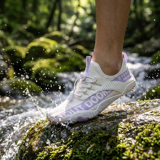 Outdoor BareFoot White & Purple Kennismoer